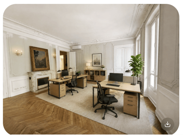 Location de bureaux – 184 m² à Paris 8e (75008) – photo 2